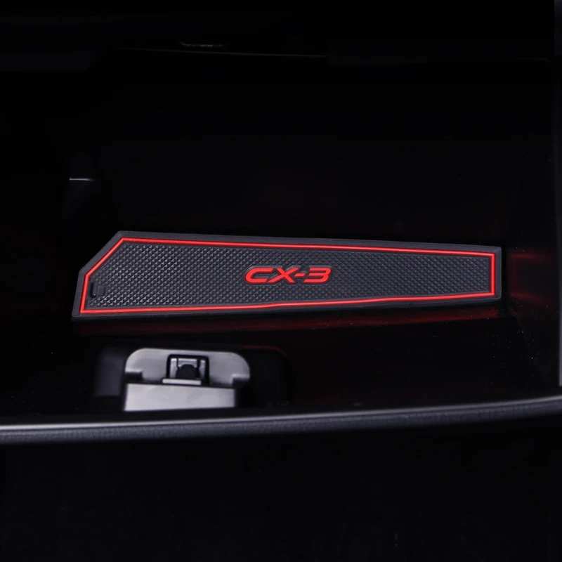 Нескользящие Коврики для Mazda CX 3 CX3 чашек Противоскользящий коврик дверных
