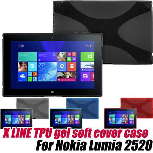 X Line ТПУ гелевый Чехол Мягкий чехол для nokia lumia 2520