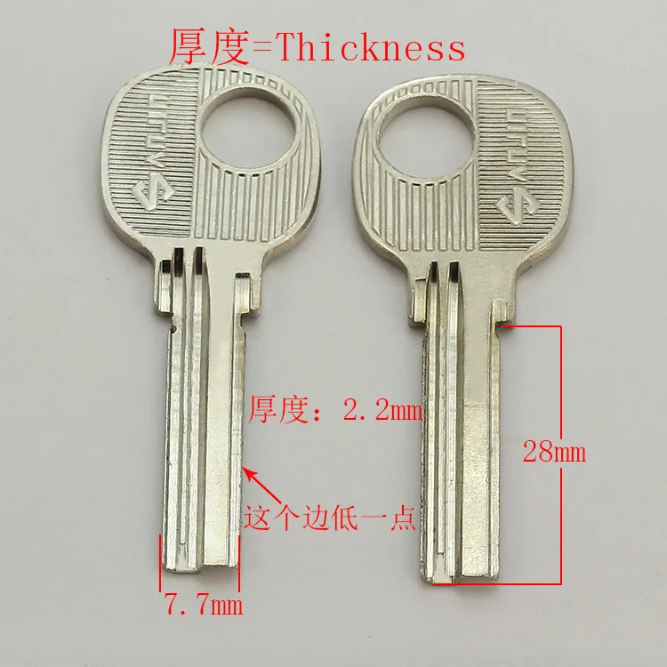 

B286 House Home Door Key blanks Locksmith Supplies Blank Keys 20 pieces/lot
