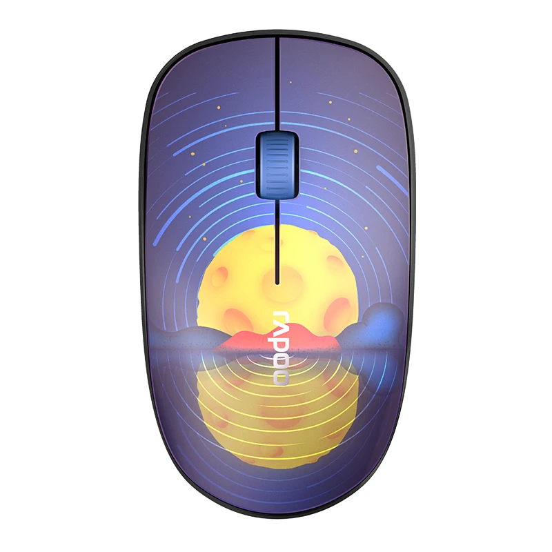 RAPOO M200 цветная Беспроводная оптическая мышь для ноутбука usb 2 4G 1000 точек/дюйм