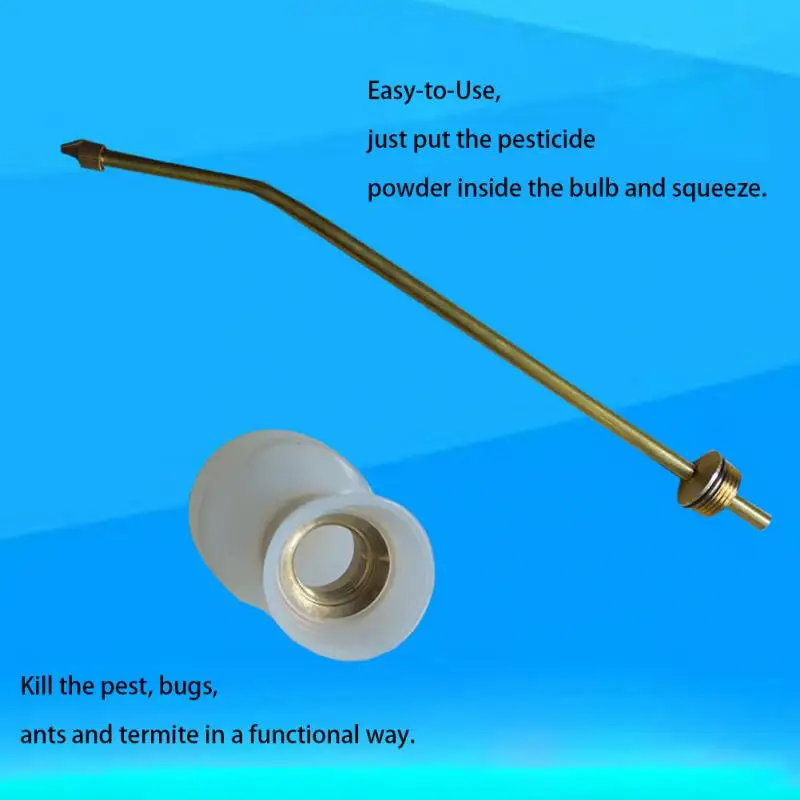 Лампочка для борьбы с вредителями распылитель пыли пестицидный порошок пыльник