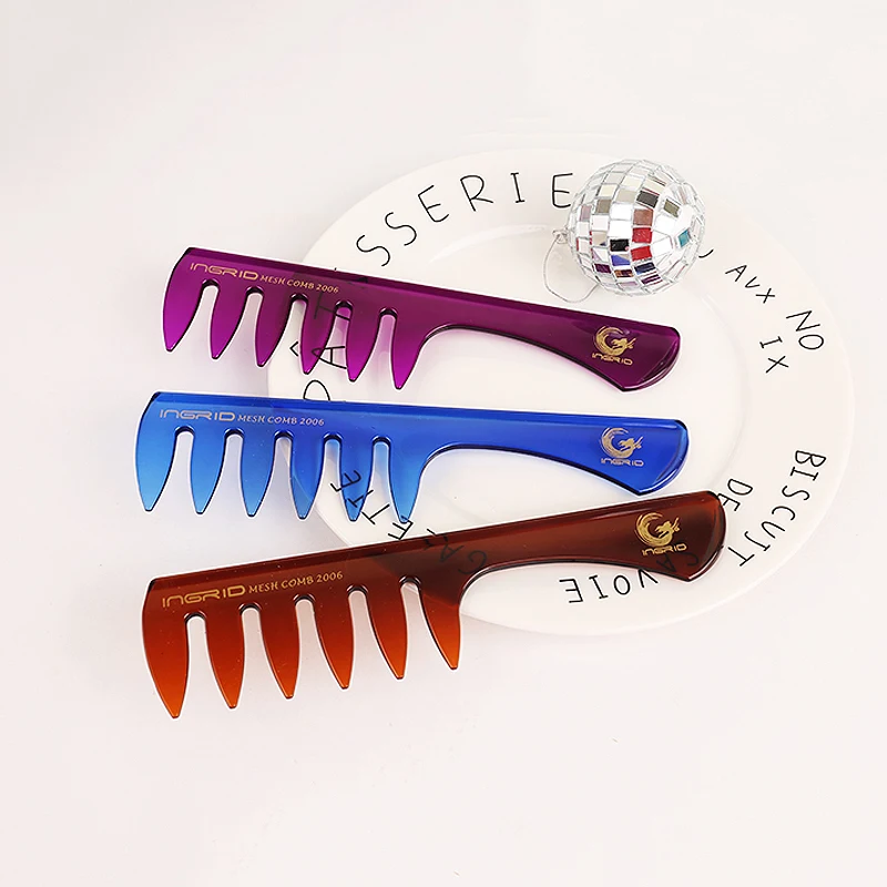 Большая широкая зубная расческа для джентльмена винтажная Классическая