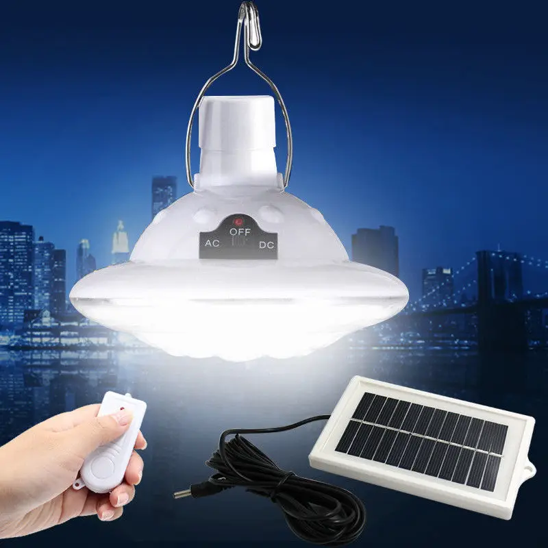 22LED наружная/Солнечная лампа для помещений, садовый светильник с дистанционным управлением, светильник для палатки, аварийный светильник