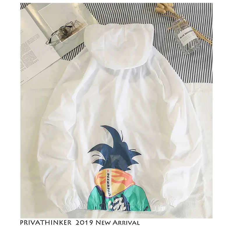 Privathinker для мужчин 2019 Защита от солнца уличная куртка летняя мужская молния