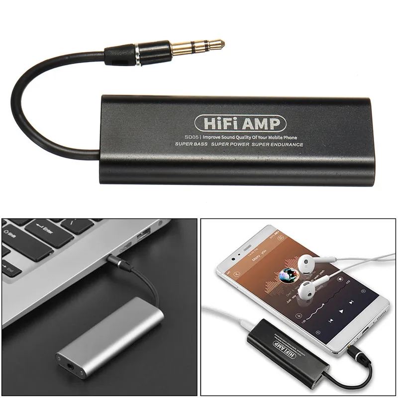 Усилитель для наушников LEORY SD05 профессиональный Hi-Fi портативный ультратонкий