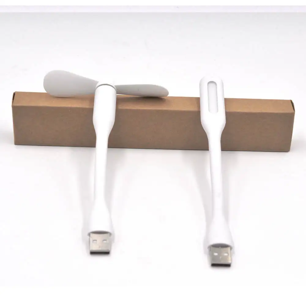 Color C 6 цветов USB вентилятор гибкий портативный съемный USB мини вентилятор и светодиодный светильник лампа для всех источников питания USB выход USB гаджеты - Цвет: Color C