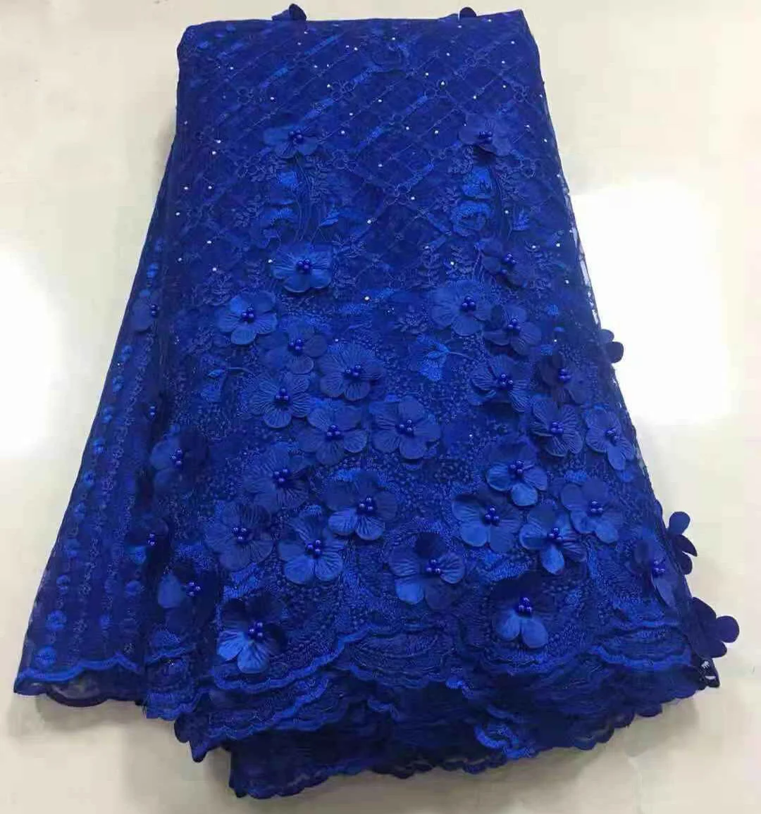 Африканская кружевная ткань 2018 вышитые в нигерийском стиле Свадебные Высокое
