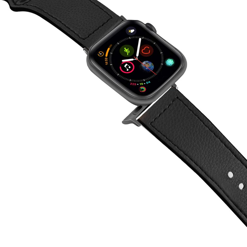 Кожаный ремешок для Apple watch band 4 44 мм/40 мм iwatch 38 мм/42 спортивный браслет часов 3 2 1 |