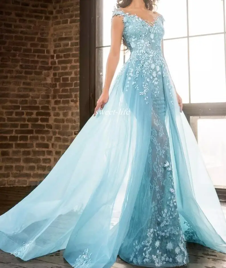 

Overskirt Formal Evening Dress Beads Celebrity Pageant Party Prom Gown