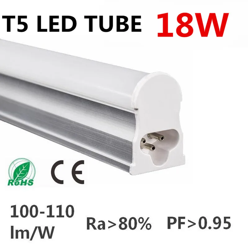 Бесплатная доставка 30 шт./лот светодиодные трубки T5 10w14w18w 600mm900mm1200mm/1 2 m 85 265V 1800LM
