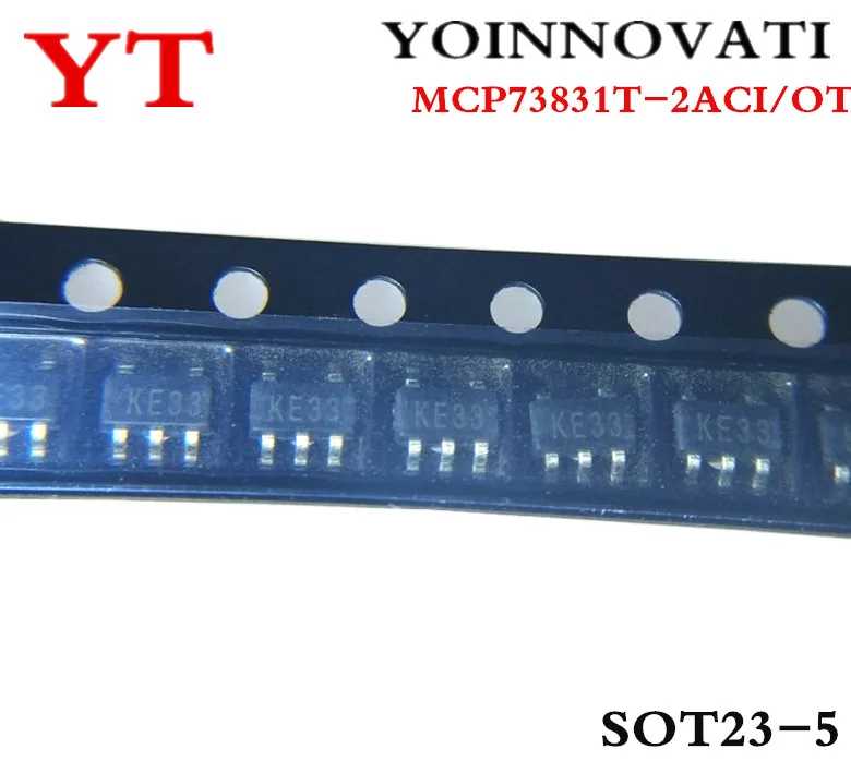 100 шт./лот MCP73831T 2DCI/OT IC CONTROLLR Li Ion 4 2 V SOT23 5 73831 MCP73831|Интегральные схемы| |