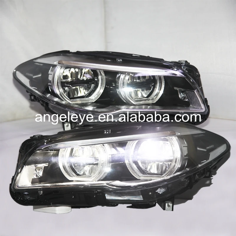 Для BMW F10 F18 520 525 530 535i светодиодный ные фары 2011 2015 лет в сборе старая версия SY|for