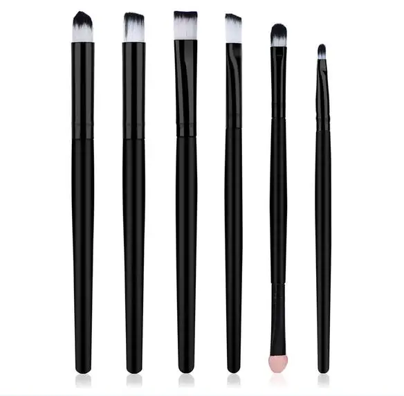 6pcs makeup brushes OYAKOM, 15 шт., Профессиональные кисти для макияжа, тени для век, основа для пудры, подводка для глаз, бровей, губ, набор кистей для макияжа, косметические наборы, инструменты - Handle Color: 6pcs makeup brushes