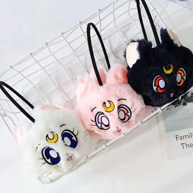 

sailor luna Artemis warm soft Winter Earmuff Ear Warmer