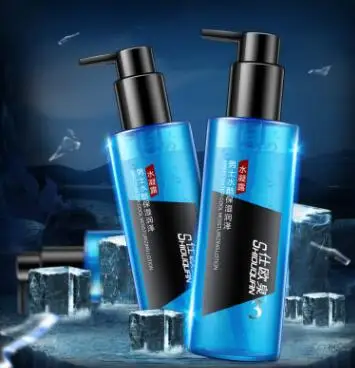 SHIOUQUAN Man Skin Care Face Moisturizing Hydrating Oil Control Refreshing Balancing Herbal Toner Facial Whitening gel |