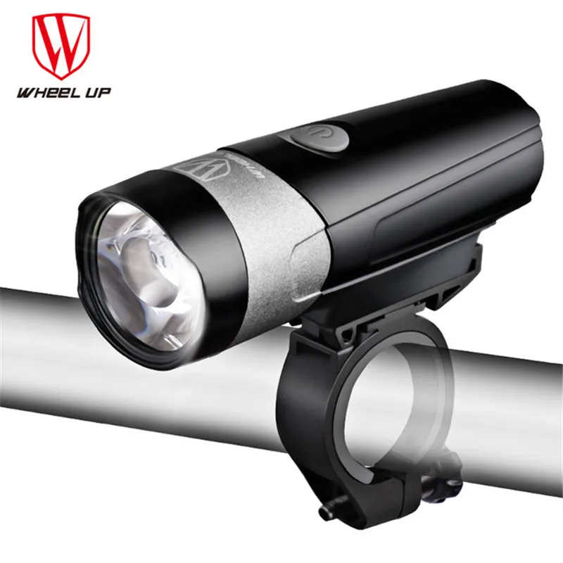 Хит продаж супер яркий USB Перезаряжаемый велосипедный фонарь передний руль 5