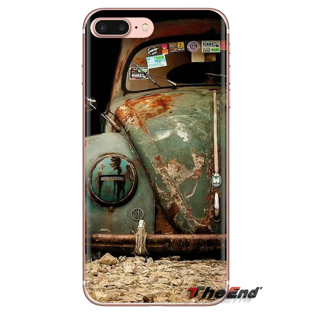 For Huawei Mate Honor 4C 5C 5X 6X 7 7A 7C 8 9 10 8C 8X 20 Lite Pro Transparent Soft Shell Covers Herbie 53 VW bug beetle |