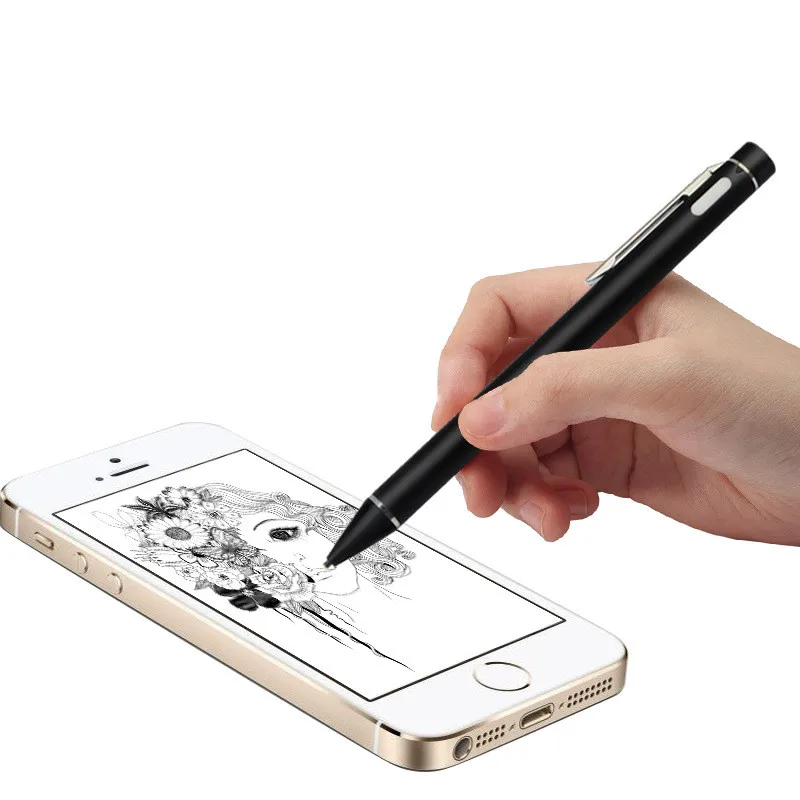 Стилус емкостный для ipad pro air 1 45 мм со светодиодной светильник кой|pencil for ipad|touch screen