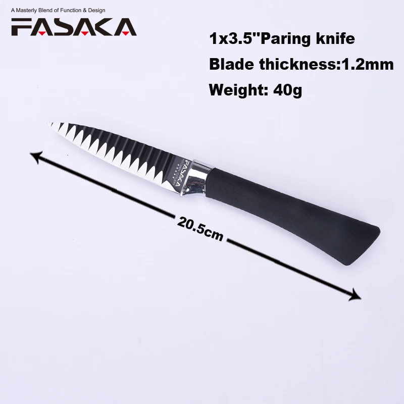 FASAKA кухонный нож из нержавеющей стали 3CR13 3 5 дюймов для очистки овощей резки