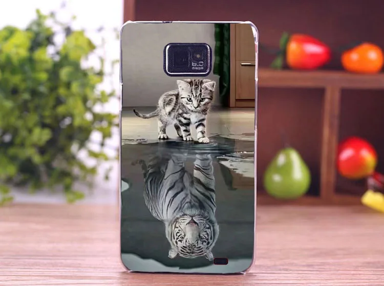 3D принт Fundas в виде ракушки для samsung Galaxy S2 SII i9100 чехол Чехлы мобильных телефонов