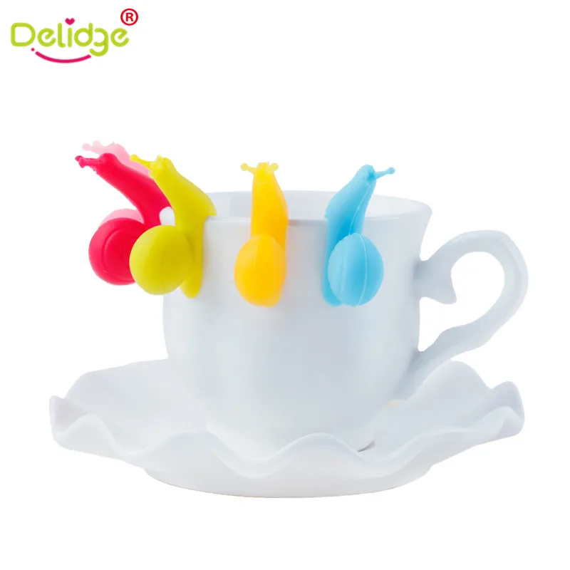Зажим для чайного пакета Delidge 10 шт./компл. в форме улитки|pcs set|holder bagholder set |