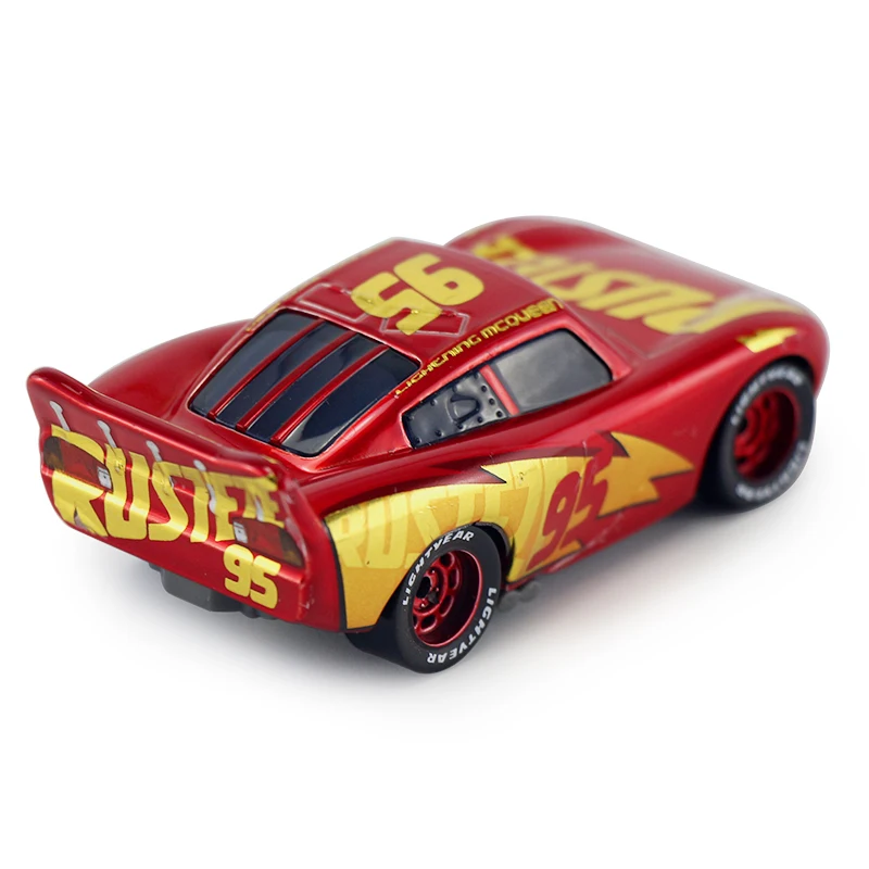 Disney Pixar Cars 3 New No.95 Lightning McQueen ограниченная серия 1:55 литая металлическая модель