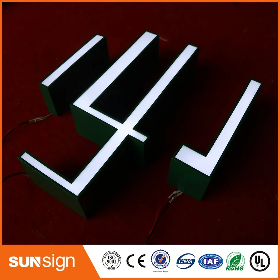 Wholesale neon light letters outdoor illuminated signs