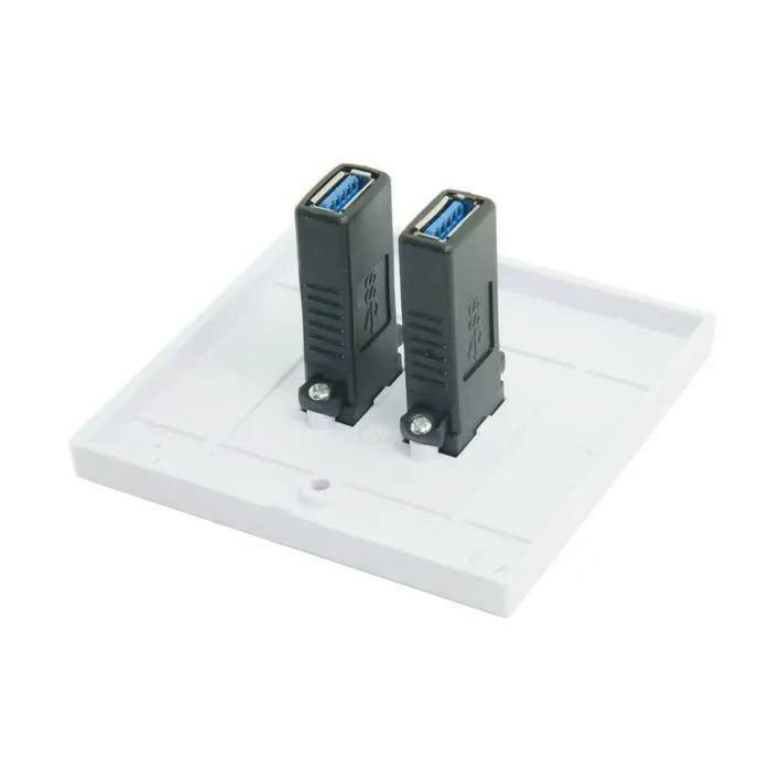 Двойной порт USB 3 0 зарядное устройство для передачи данных настенная панель док