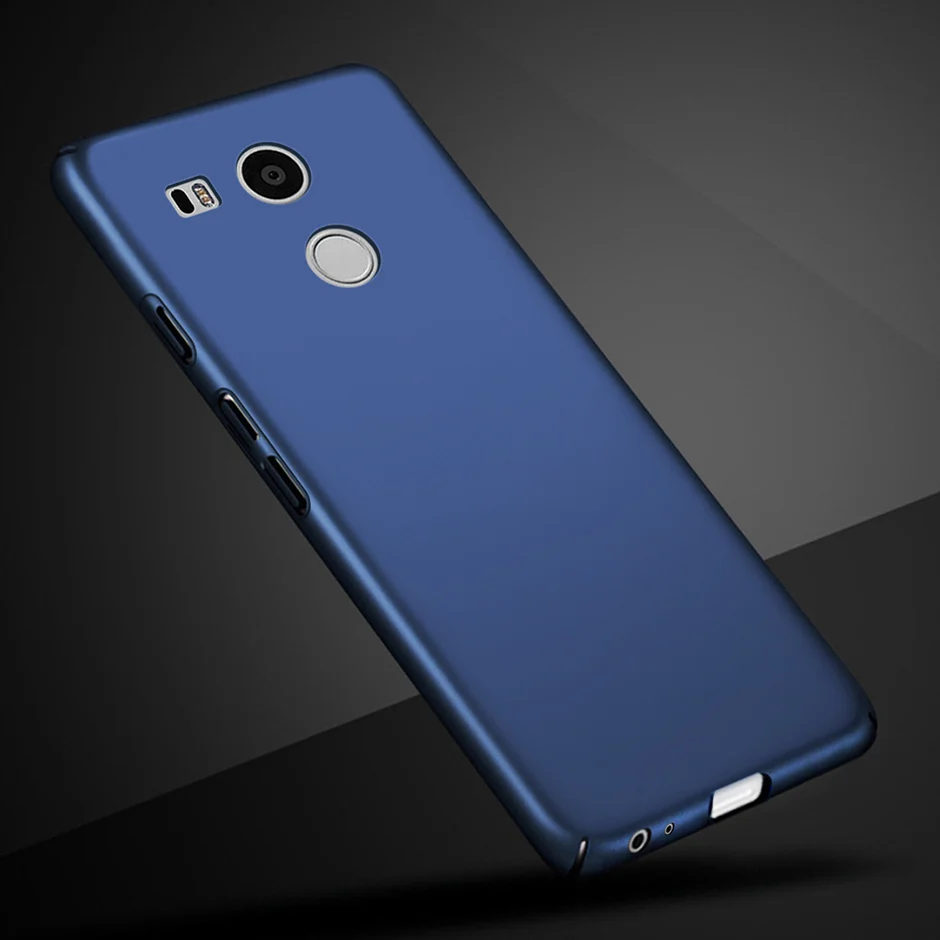 Роскошный Матовый Жесткий чехол из поликарбоната для LG Nexus 5X H791 Google задняя крышка