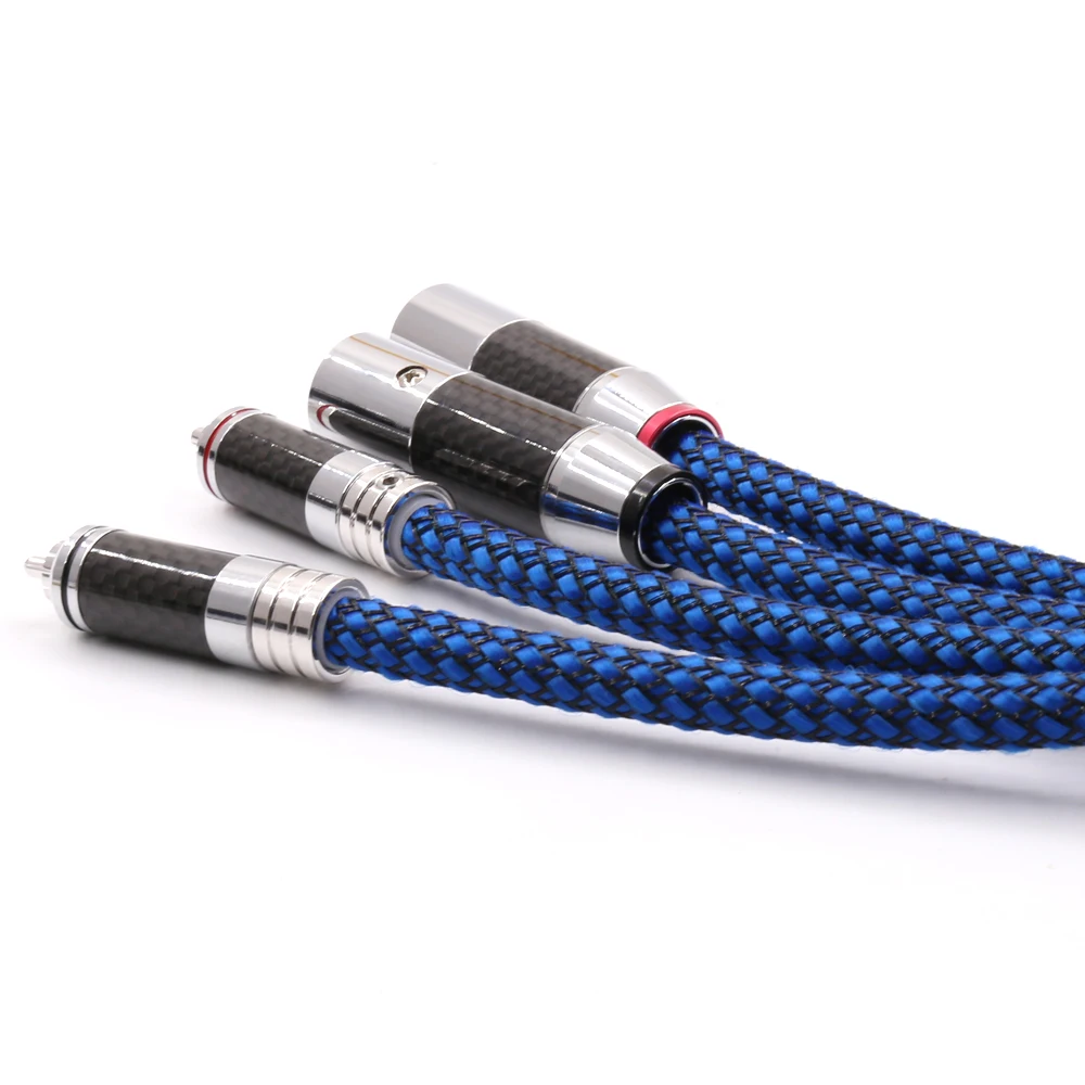 High Quality Interconnector cable Silver Plated with 2RCA Male to 2XLR audio | Электроника