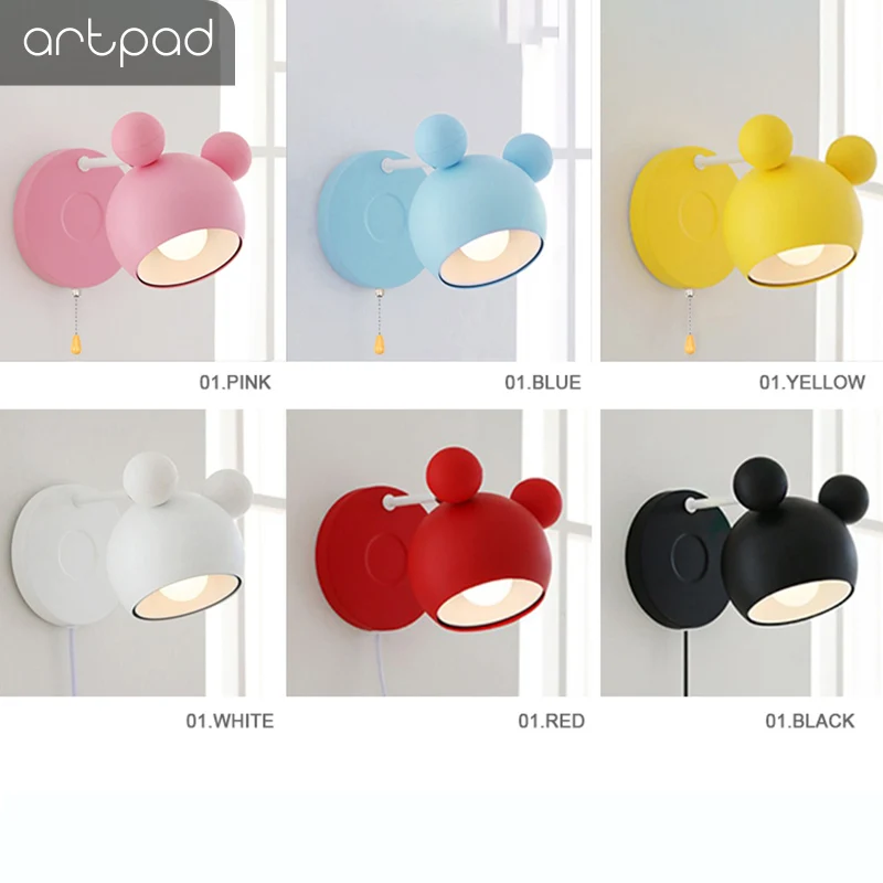 Artpad современный светодиодный для помещений настенный светильник спальни