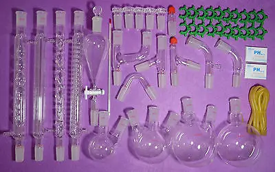 24/40 набор супер лабораторной посуды органический фотоальбом|kit ring|glassware