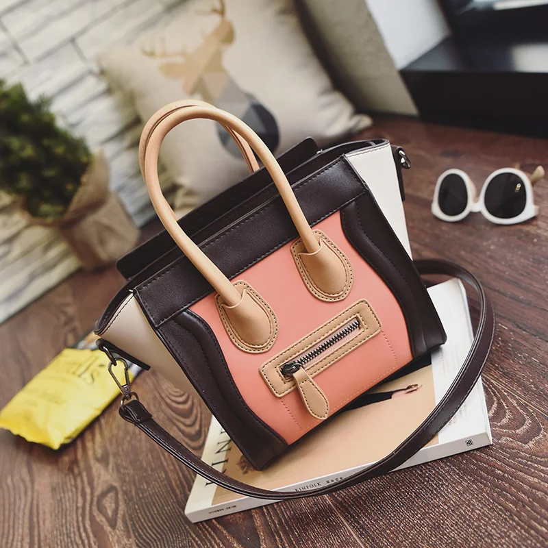 pink Дизайнерские сумки высокого качества Bolsos Mujer De Marca Famosa кошельки и сумки женская сумка Роскошные сумки женские дизайнерские - Цвет: pink