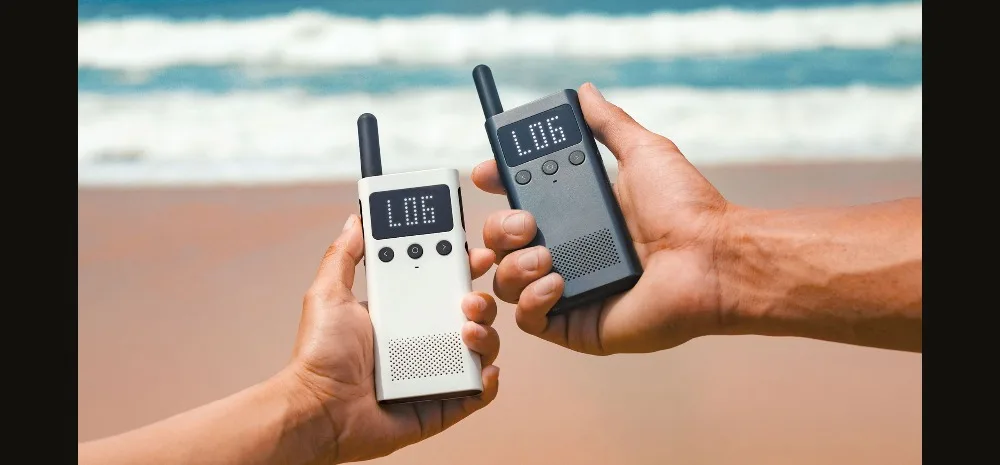 Xiaomi Mijia Smart Walkie Talkie 1S обновленная версия с FM радио динамиком в режиме ожидания
