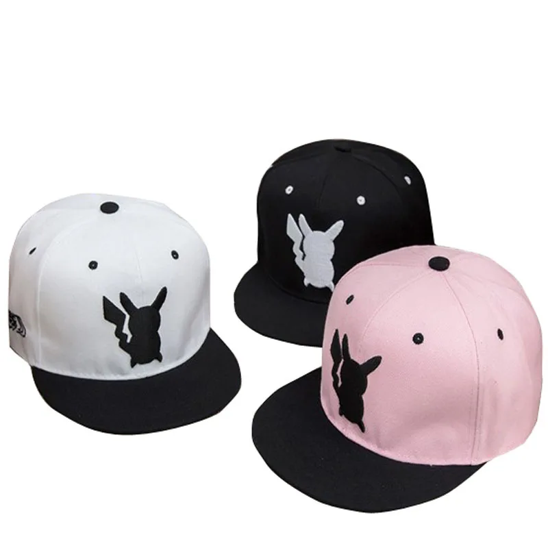 Мужские и женские шапки Аниме Покемон Бейсболка Snapback Карманный Монстр хлопковая шляпа от солнца Косплей Хэллоуин вечерние шляпы реквизит хип-поп