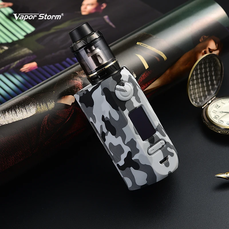 Вейп бокс Vapor Storm 200 Вт Аккумуляторный испаритель блок 18650 электронная сигарета