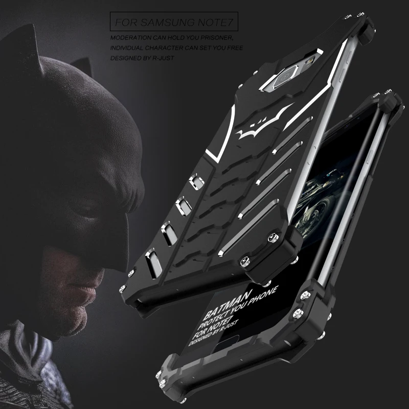 R-JUST серия Бэтмен тяжелый пылезащитный металлический бронированный Алюминиевый