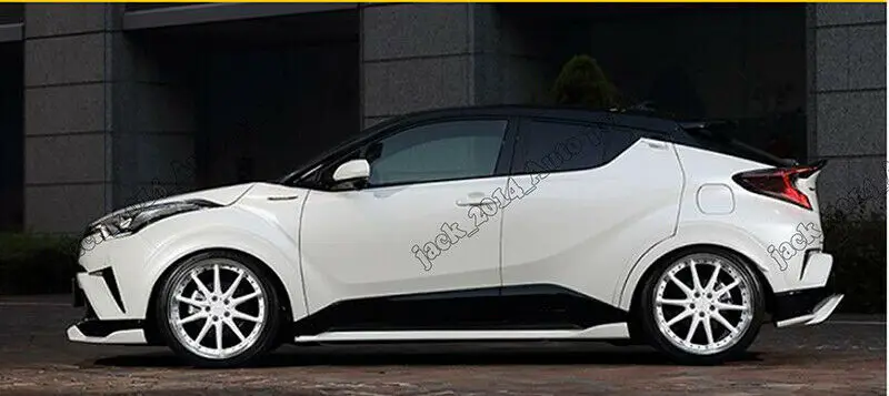 Неокрашенный задний бампер диффузор спойлер 4 шт./компл. подходит для Toyota C-HR CHR