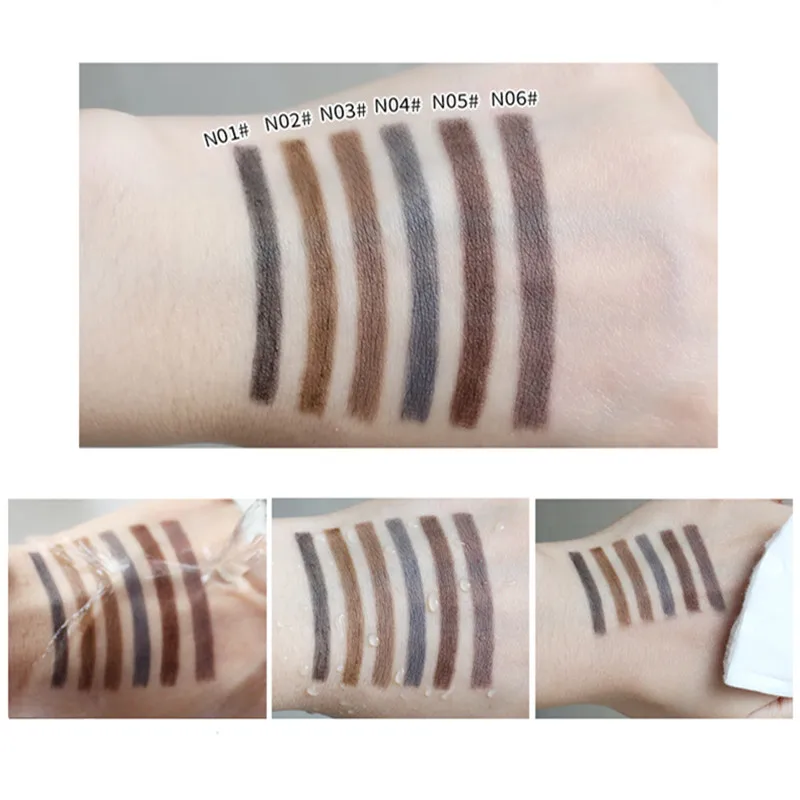 Брендовый водонепроницаемый карандаш для бровей Кисточки макияжа Перманентный