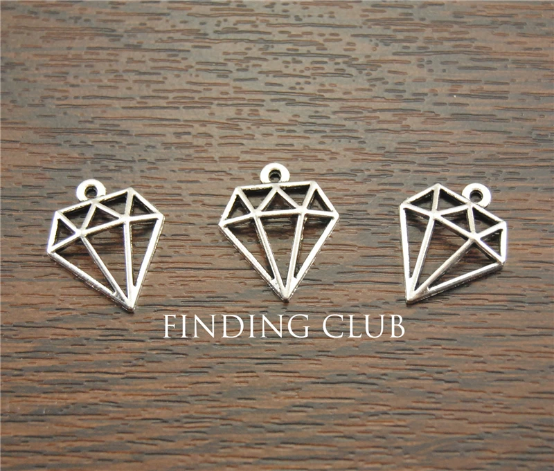 50 шт. металлические подвески для ювелирных изделий 11 х19 мм|charm pendant|metal jewelry findingscharm