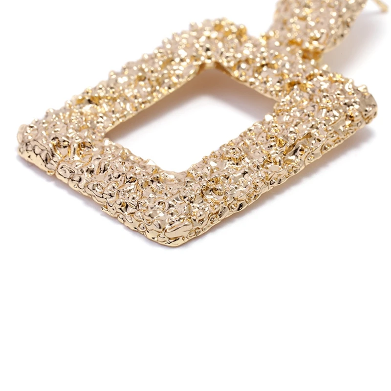 Женские Винтажные висячие серьги Junlead ZA золотистые серебристые металлические