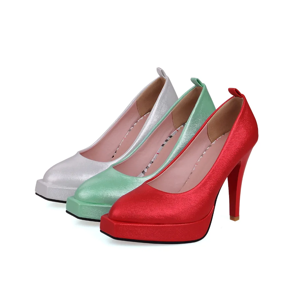 2016 тонкие Высокие Каблуки Шип Обувь Для Женщин Повседневная Партия Свадебные