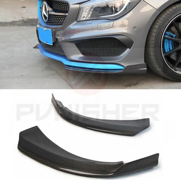 Передний сплиттер из углеродного волокна для Mercedes Benz CLA Class W117 CLA250 CLA260 CLA45
