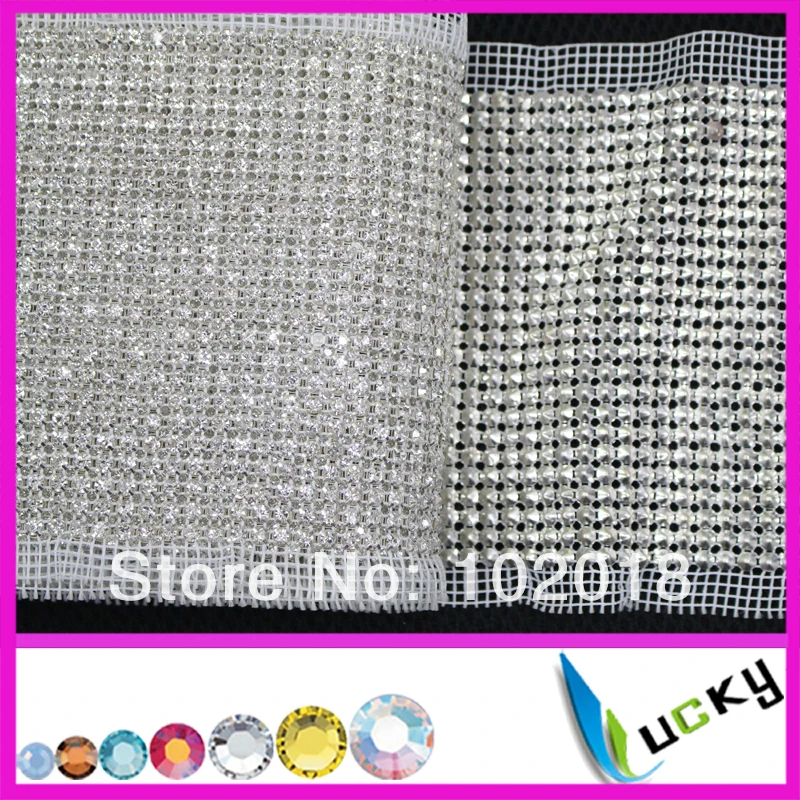 Заводская цена высокое качество серебро 24 ряда с прозрачными кристаллами Стразы