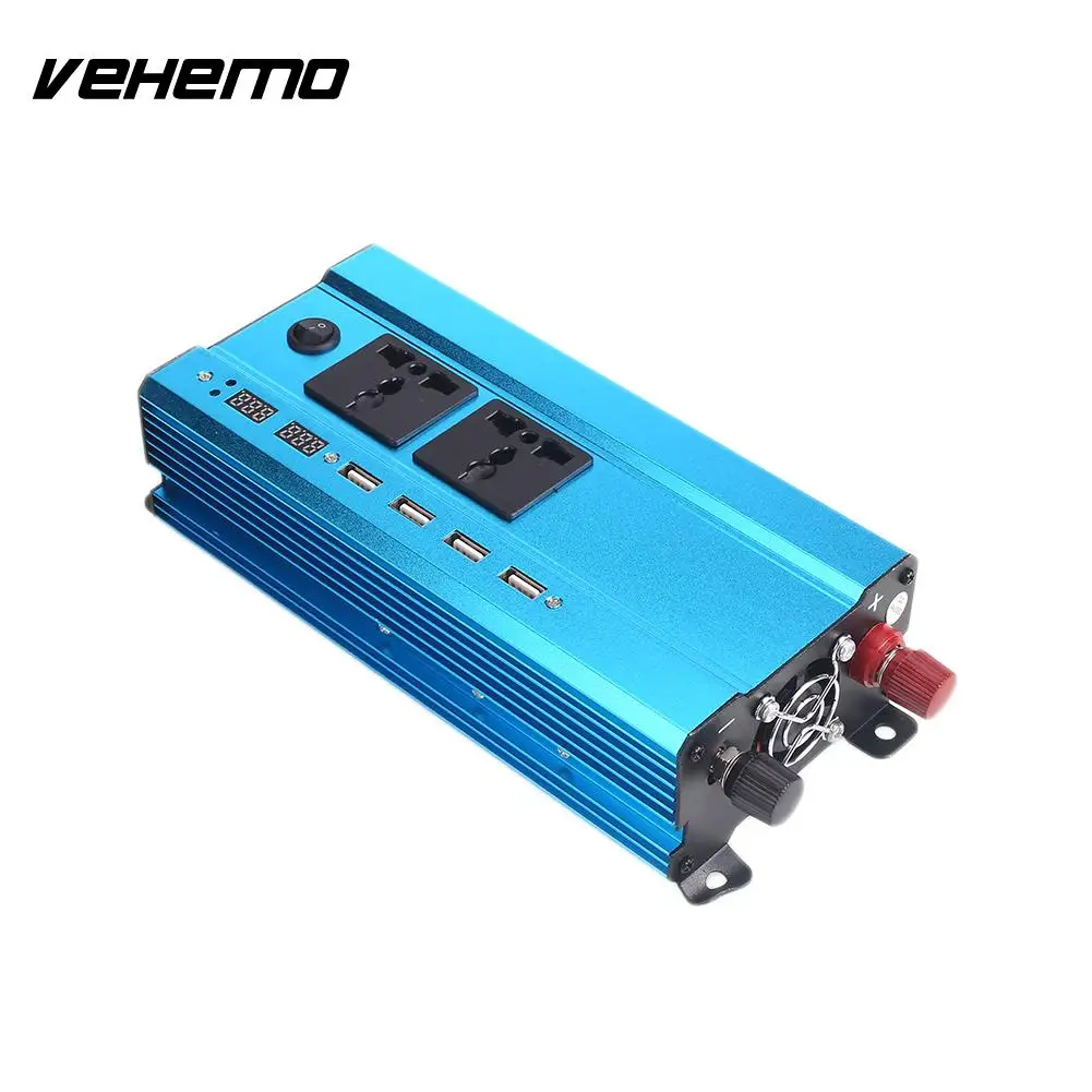 DC12V к AC220V конвертер Автомобильный Инвертор автомобильный солнечной Мощность