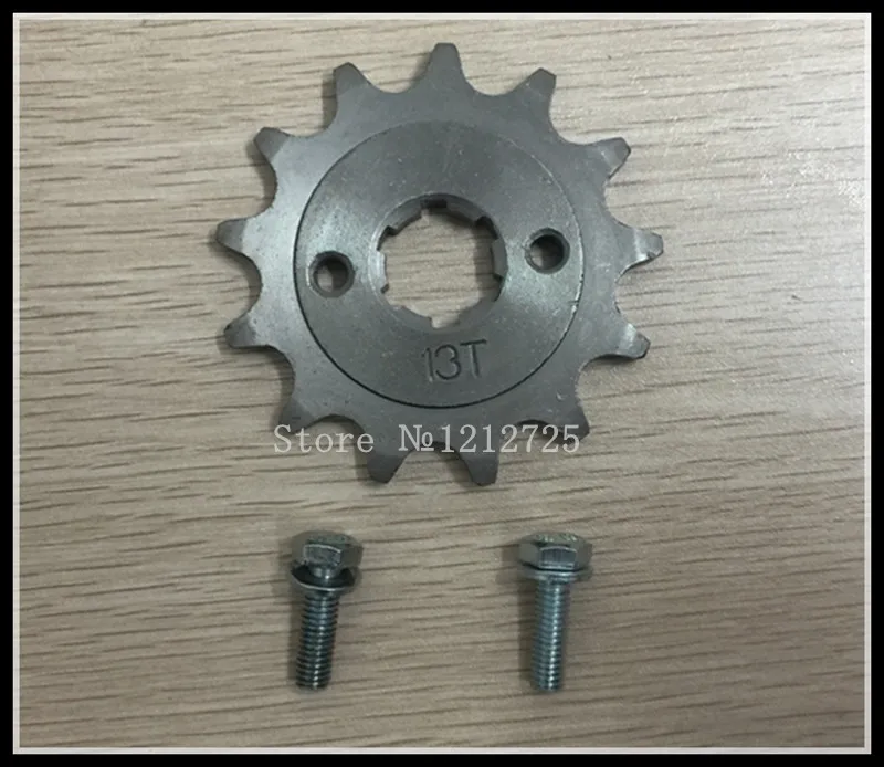 Pinion Звездочка для мотоцикла CA250 DD250 DD250E DD300G цепная шестерня - Цвет: Pinion
