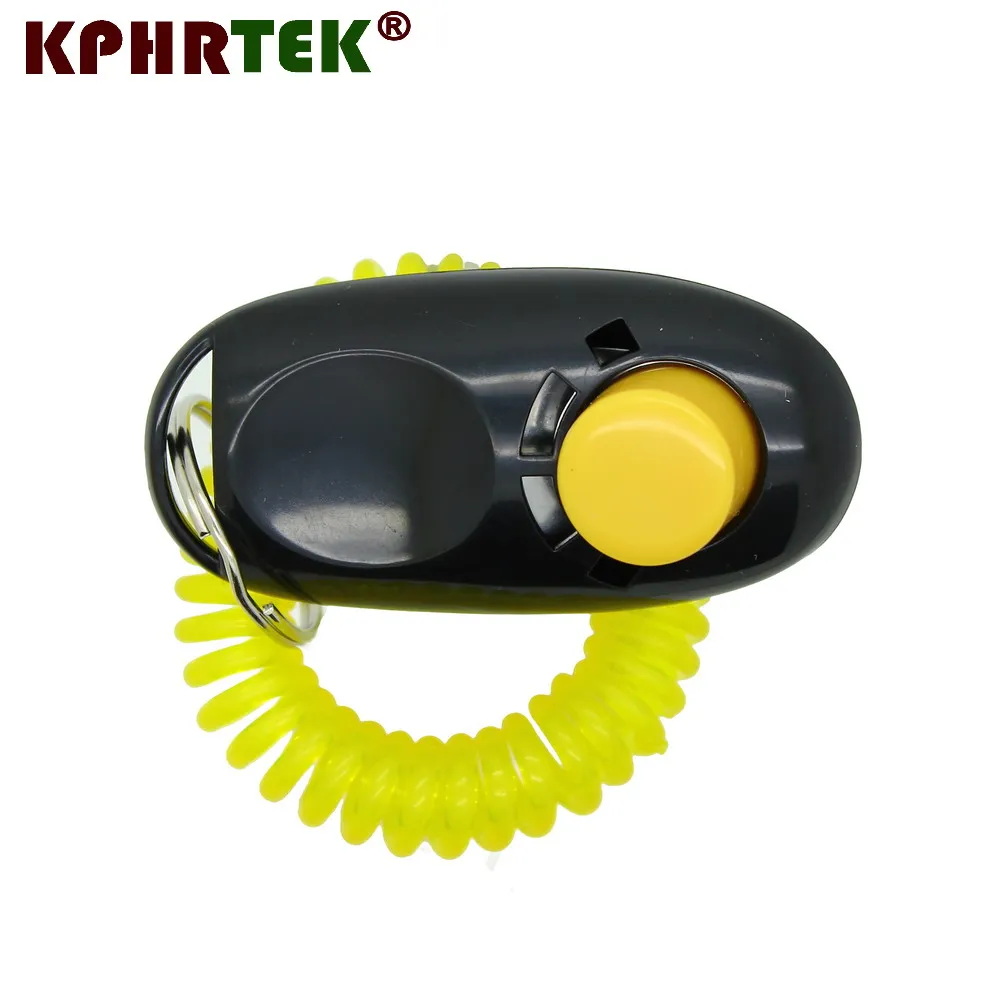 20 шт. клик кликер для собак тренировочный тренажер помощь на запястье 9 цветов