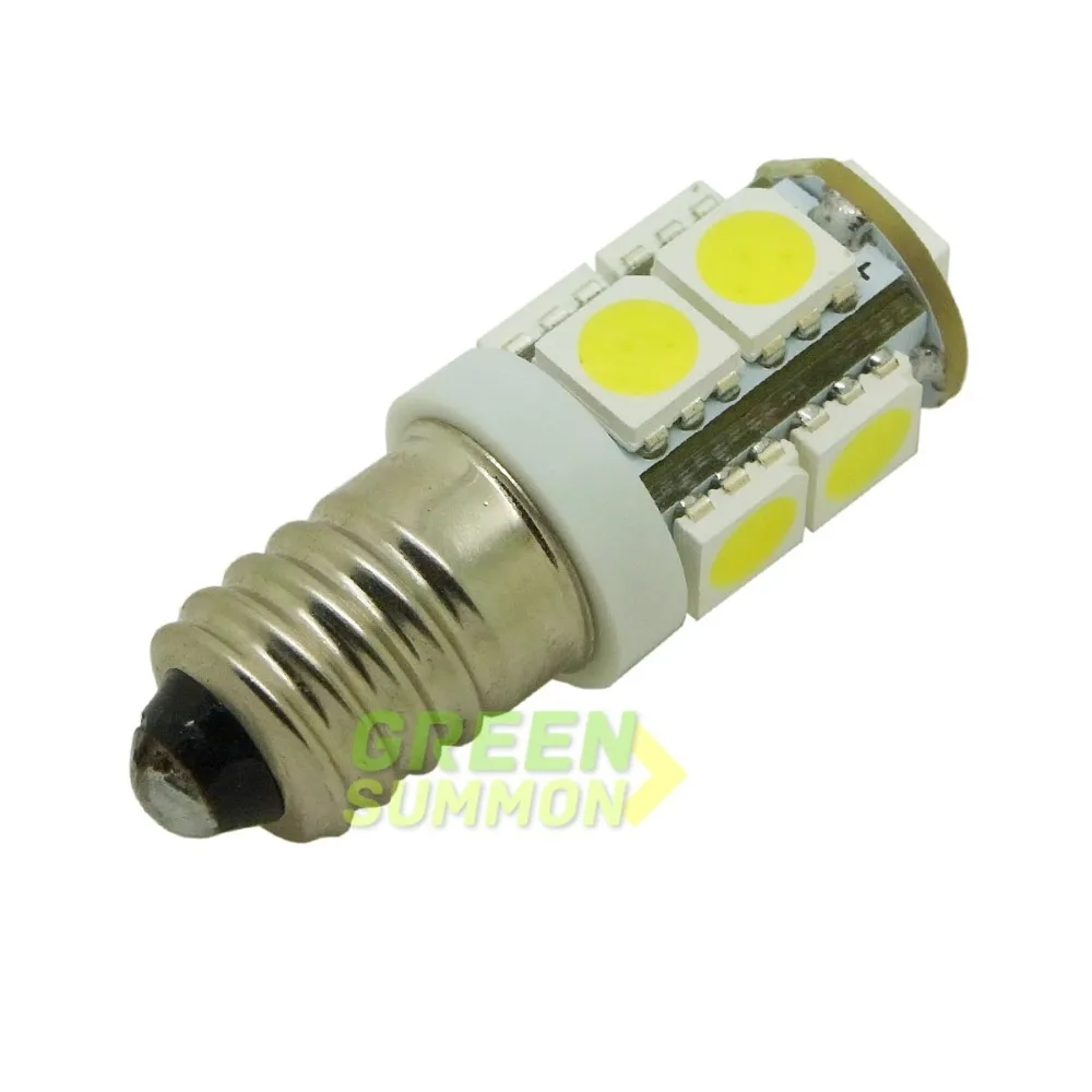 Светодиодные лампы 4 шт./лот E10 EY10 T3.25 9 SMD 5050 белые теплые 3000K 6000K миниатюрные
