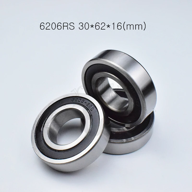bearing-1pcs-6206rs-30-62-16-mm-chrome-steel-rubber-sealed-high-speed-mechanical-equipment-parts