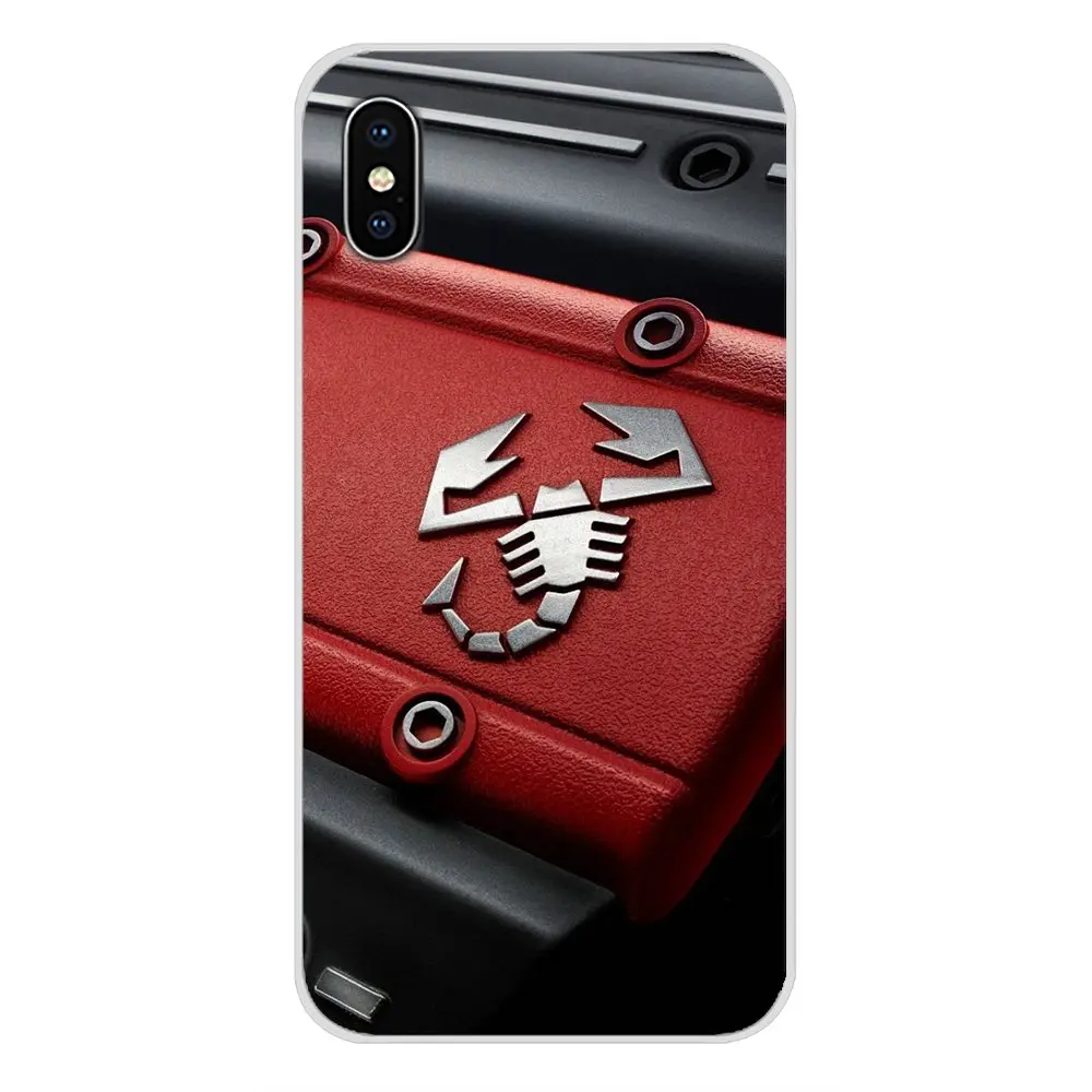 For Xiaomi Mi4 Mi5 Mi5S Mi6 Mi A1 A2 5X 6X 8 9 Lite SE Pro Max Mix 2 3 2S super car abarth logo Soft Transparent Shell Covers | Мобильные